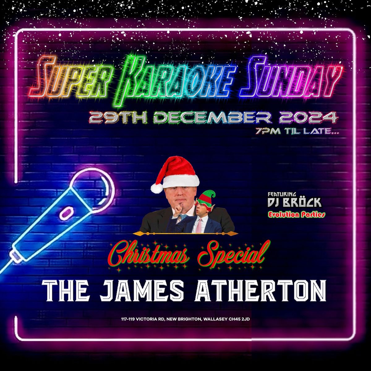 Super Karaoke Sunday - The James Atherton, New Brighton