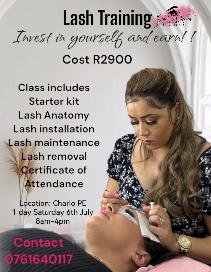 Port Elizabeth! Lash Extension Training