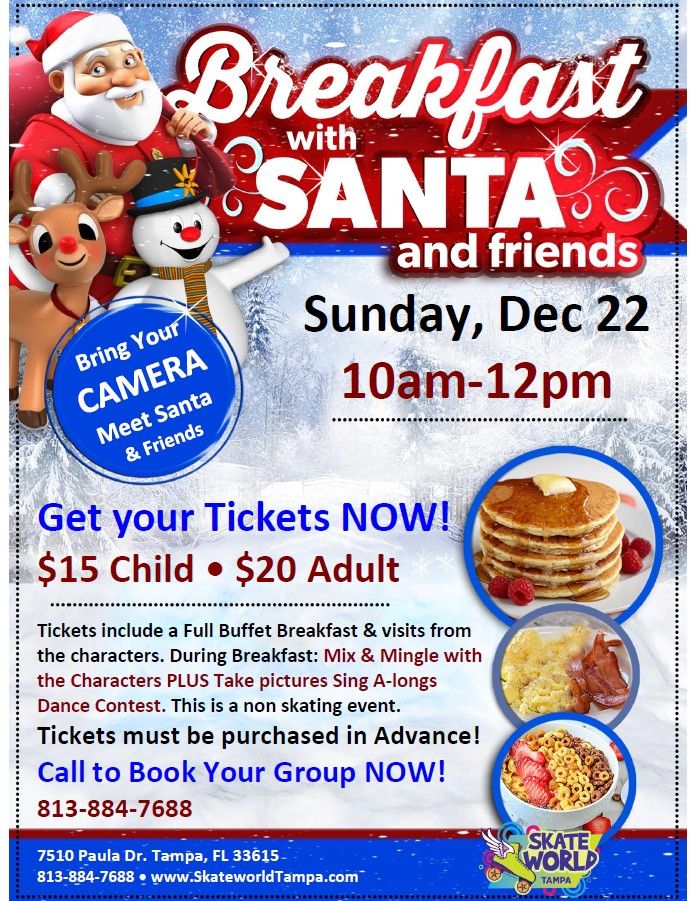 Breakfast with Santa and Friends!