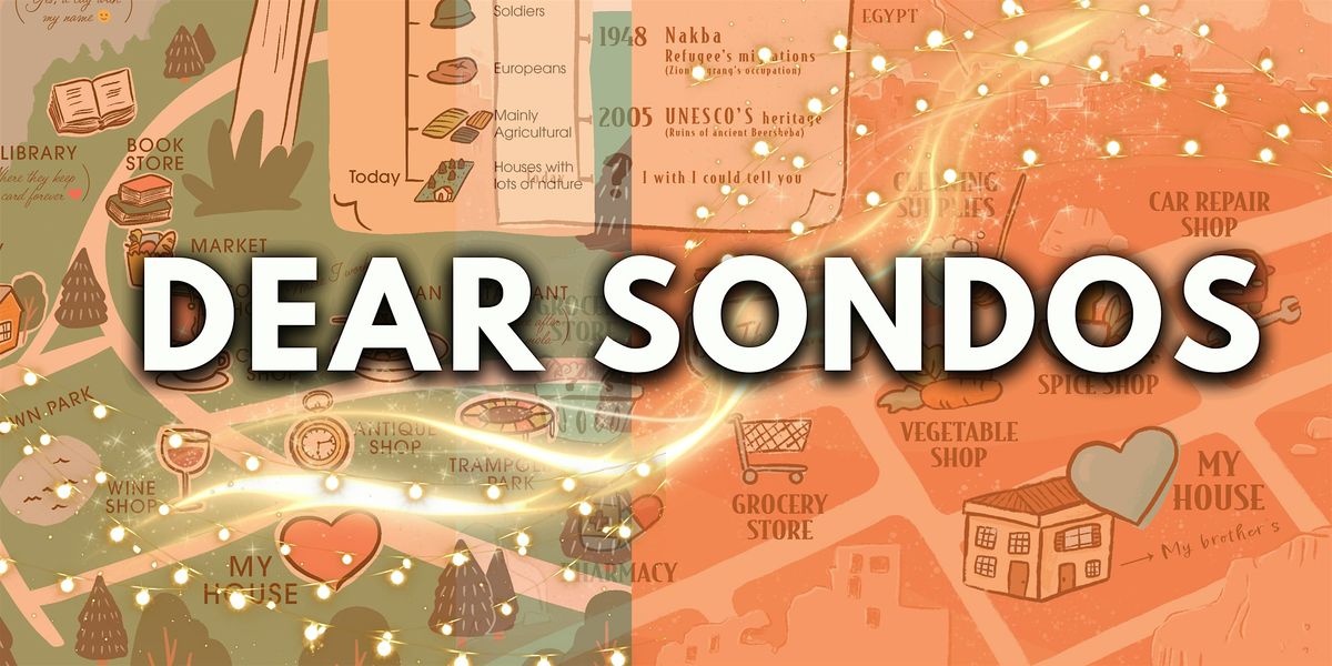 Bermondsey Book Launch - DEAR SONDOS