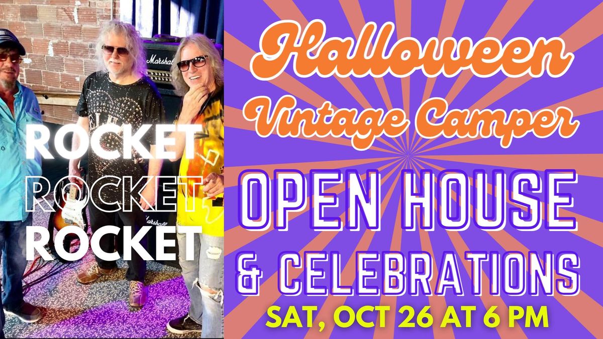 Halloween Vintage Camper Open House & Festivities