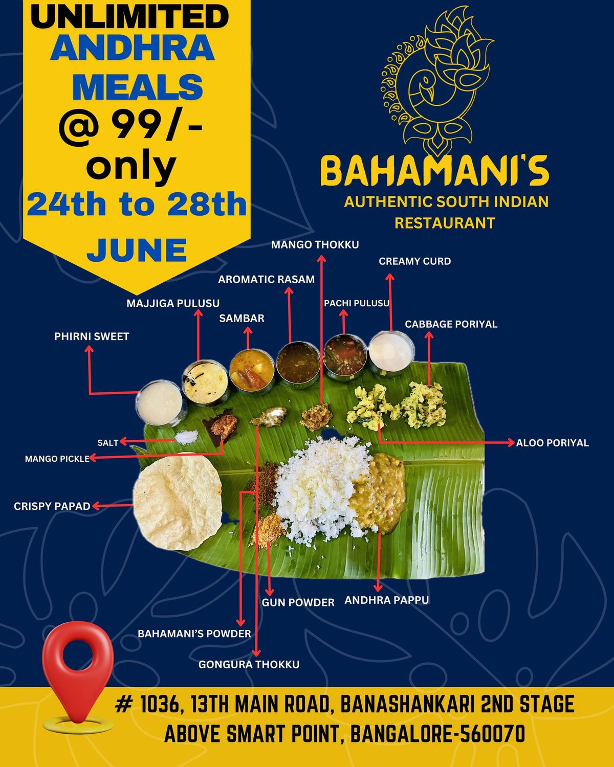 Bahamani's Andhra Meals Unlimited