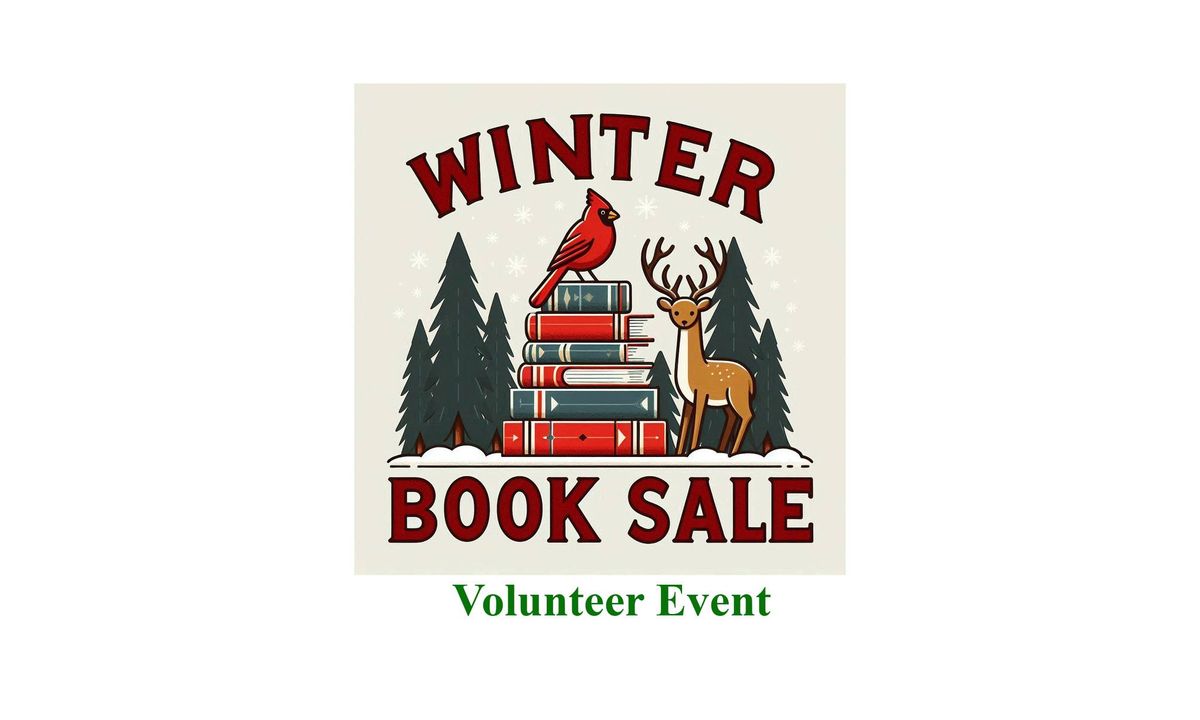 Volunteer Event: Winter Book Sale Sorting\/Pricing