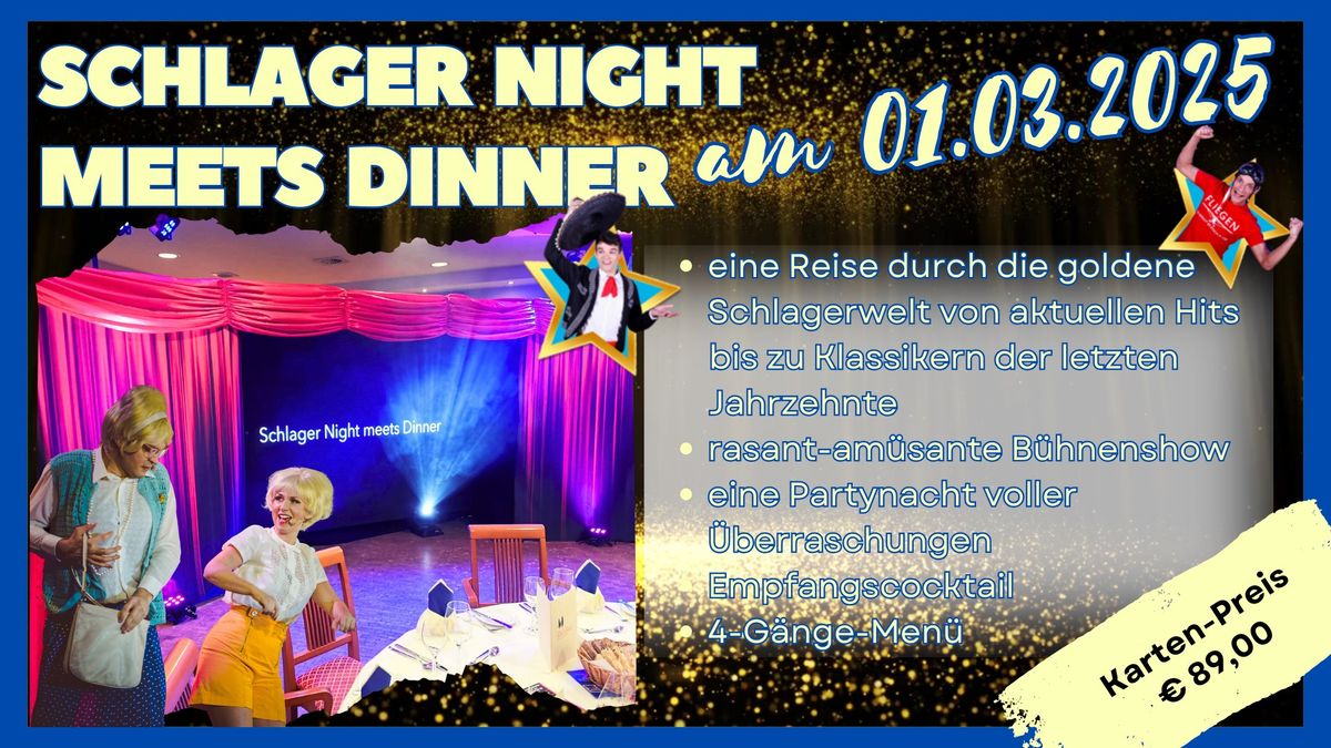 Schlager Night meets Dinner