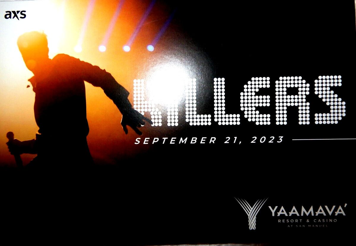 The Killers at Yaamava Resort and Casino at San Manuel