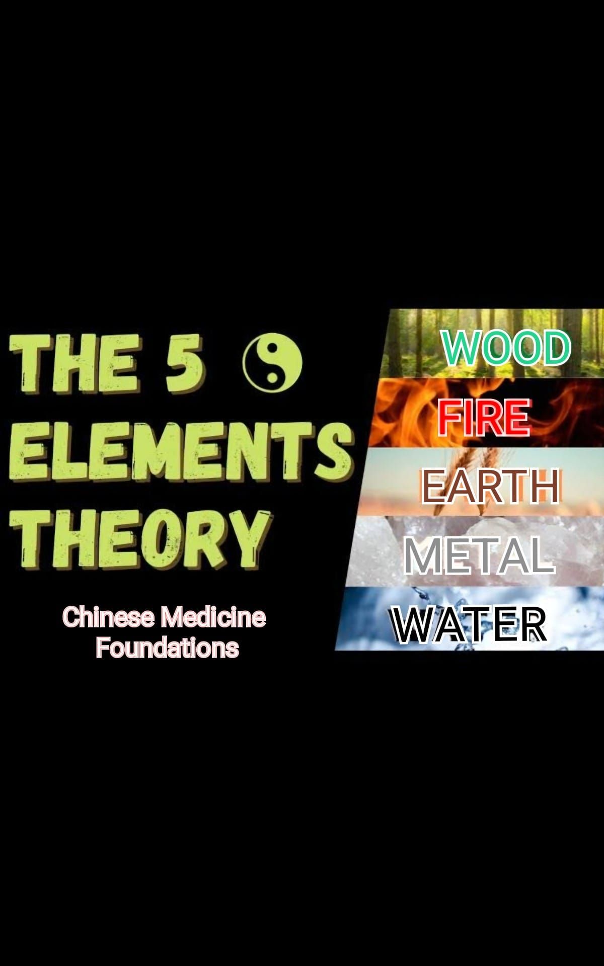 The 5 Element Theory   -    Chinese Medicine Foundations workshop