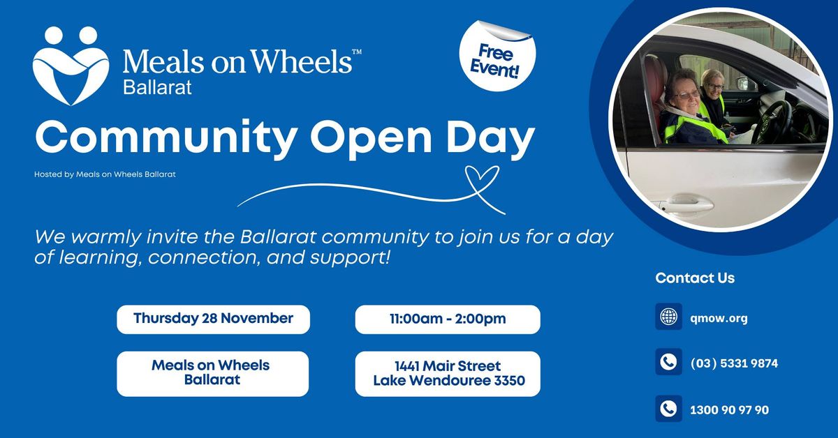 Meals on Wheels Ballarat: Community Open Day