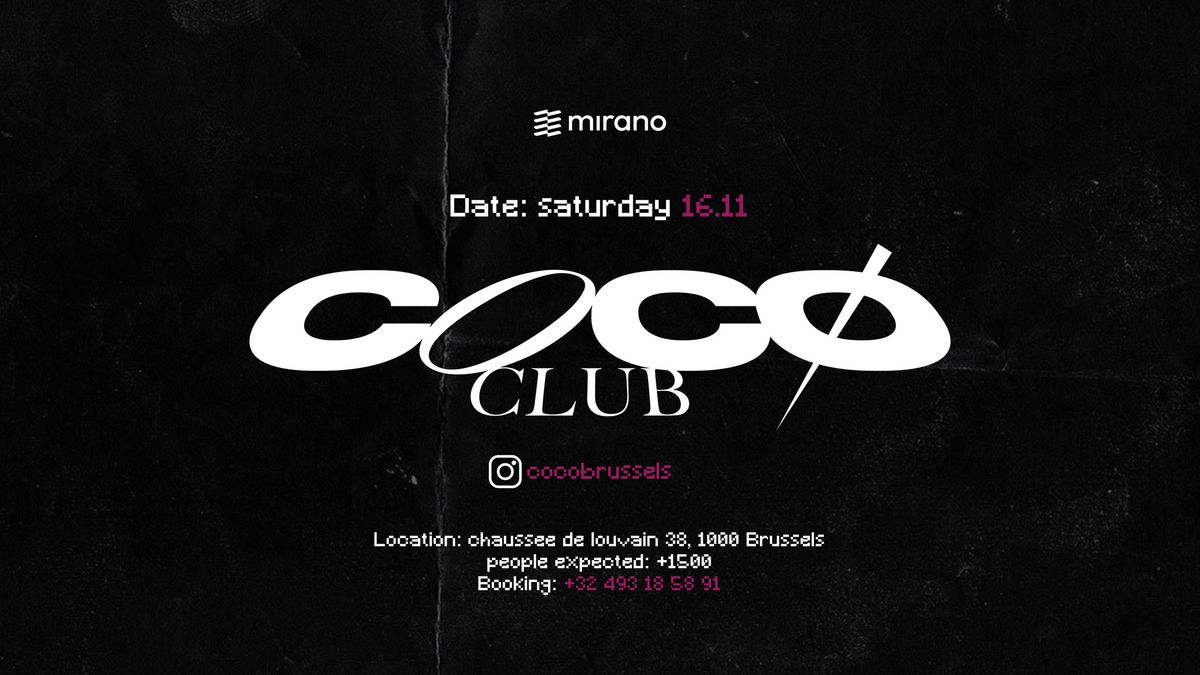 COCO CLUB - 16\/11