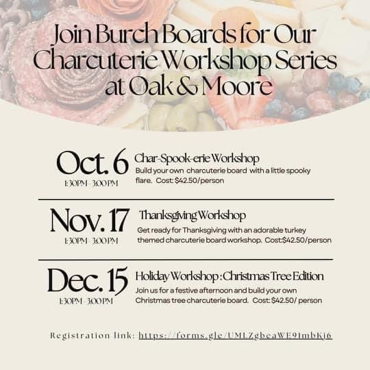 Charcuterie Workshop Series for the Holidays 