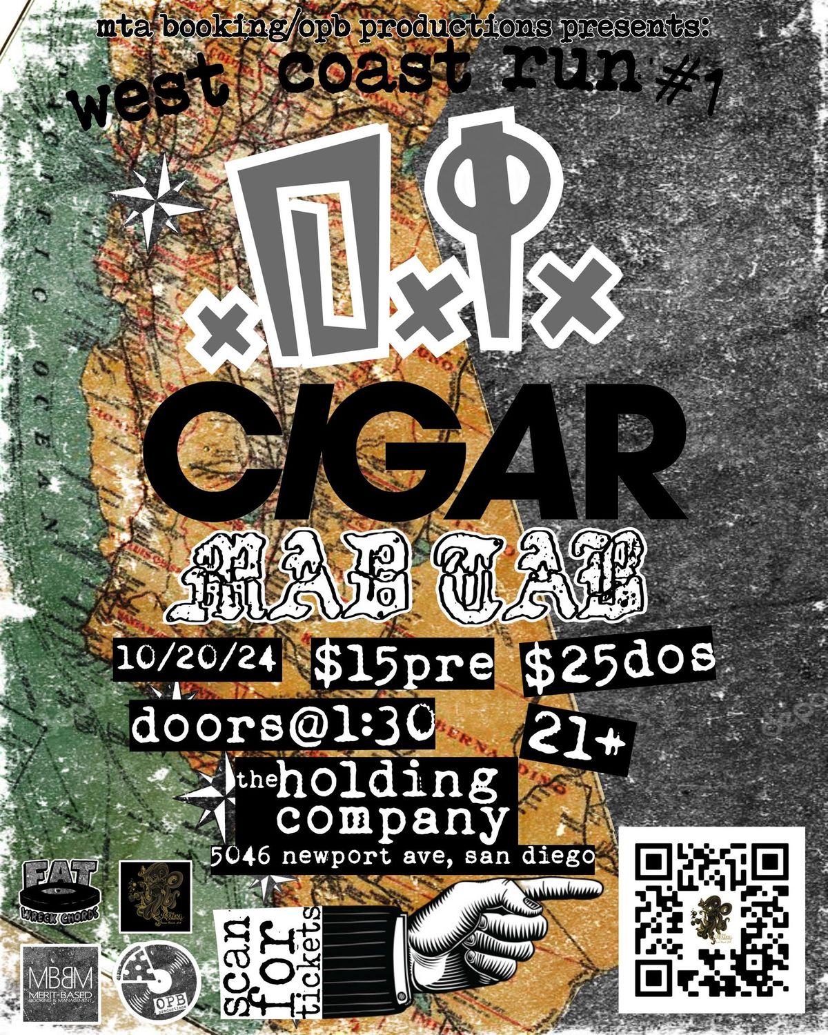 D.I., Cigar, Mad Tab live at The Holding Company 