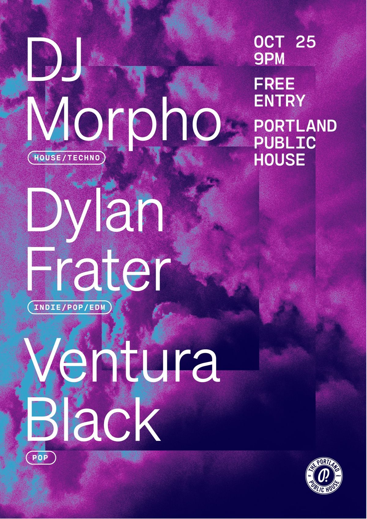 DJ MORPHO \/ DYLAN FRATER \/ VENTURA BLACK