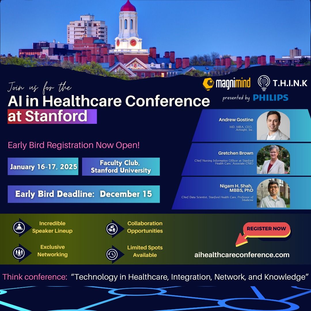 AI Healthcare Conference At Stanford Campus