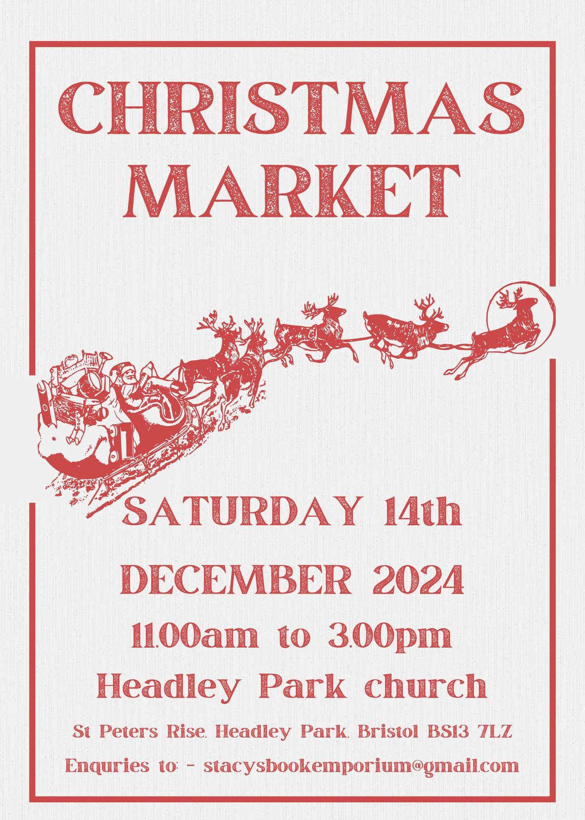 Christmas Market at Headley Park Church