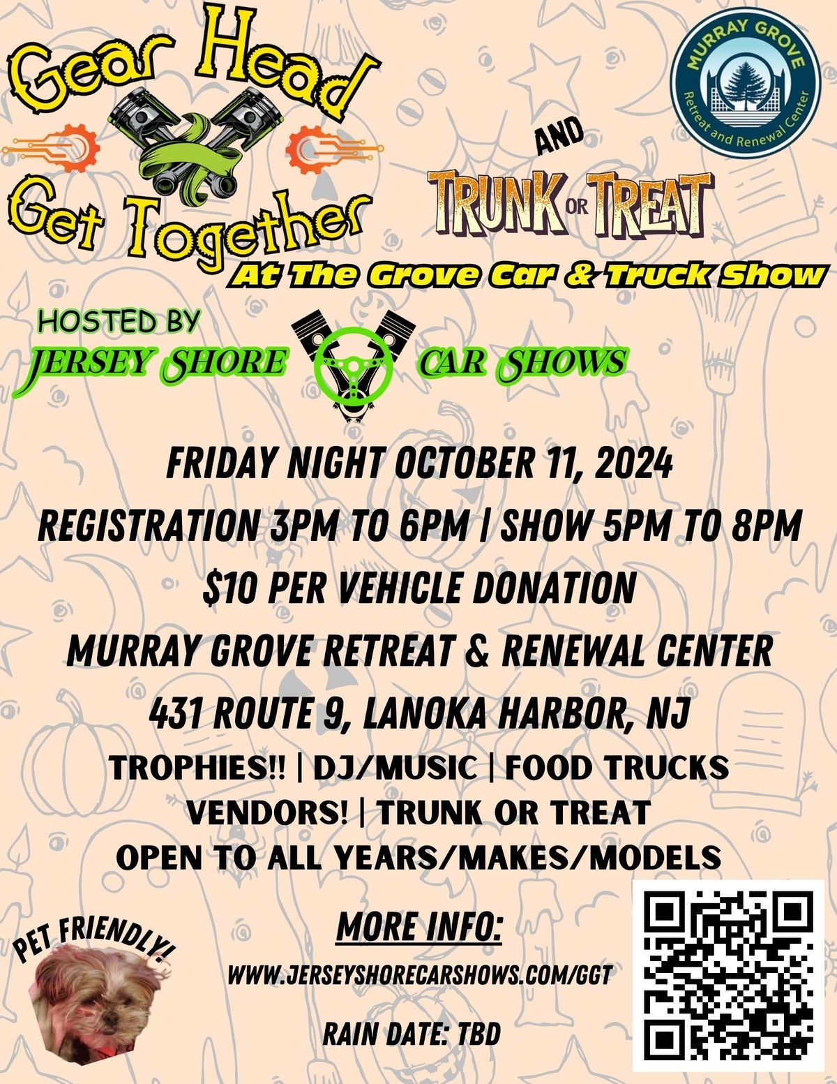 Gear Head Get Together AND Trunk or Treat at the Grove