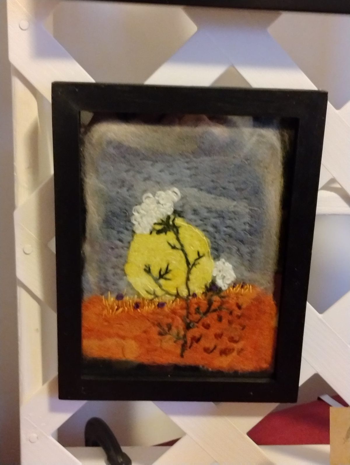 CLASS - Needle Felt and Slo-Stitched Picture