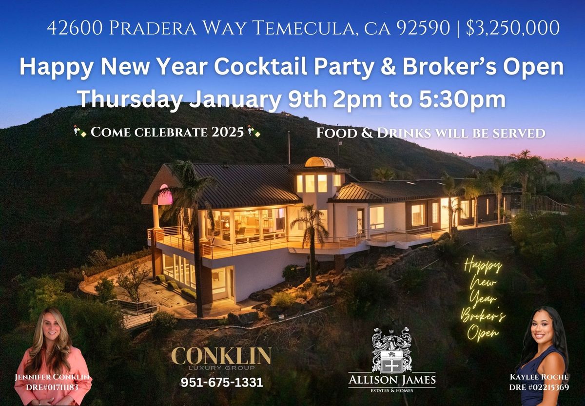 New Year Celebration & Broker\u2019s Open