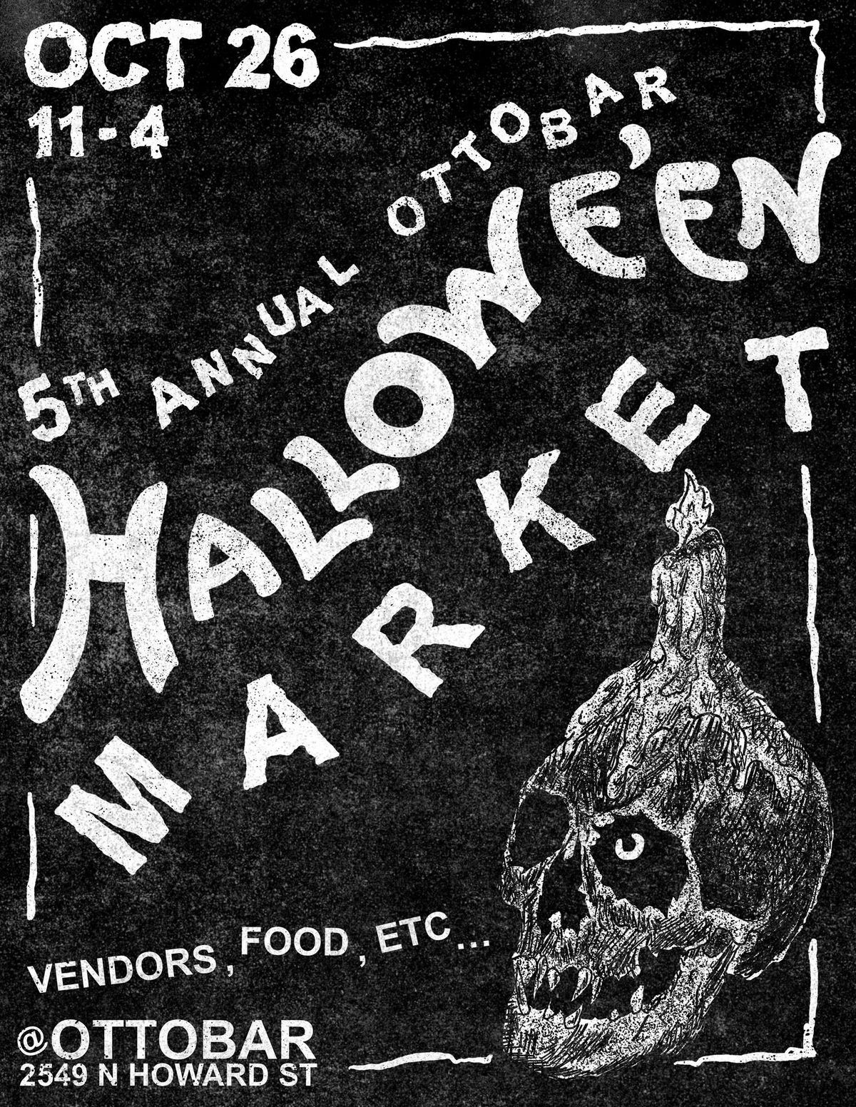 Ottobar Halloween Market \ud83d\udd77\ufe0f