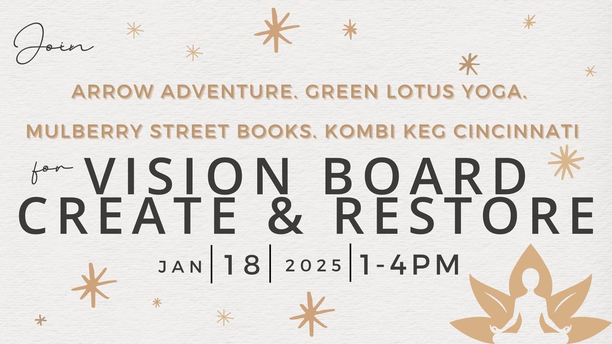 Vision Board, Create & Restore Workshop