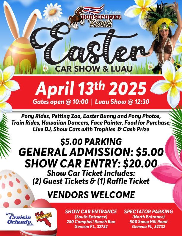 Easter Car Show & Luau