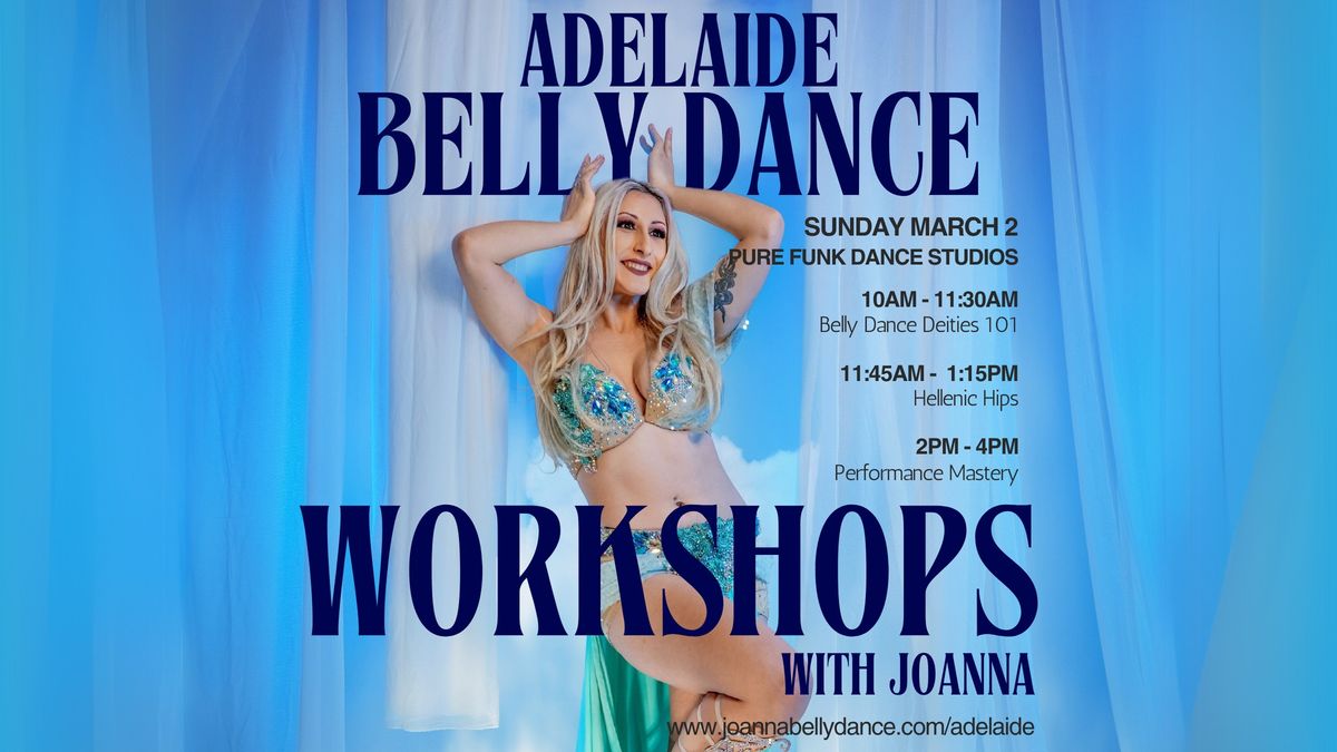 Adelaide Belly Dance Workshops with Joanna