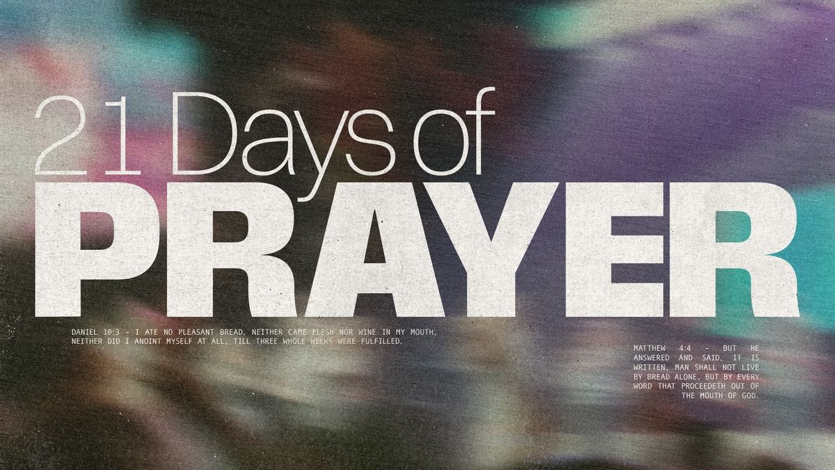 21 Days of Prayer