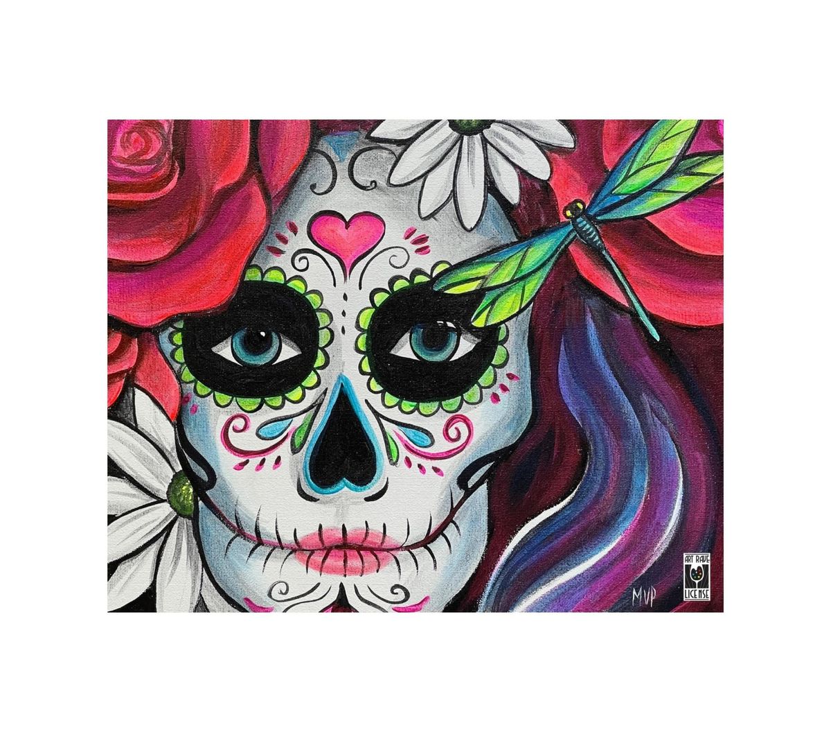 Day of the Dead Paint Night at El Barrio Mexican Market