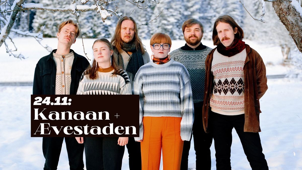 Kanaan & \u00c6vestaden \u2013 slippkonsert (supp. H\u00e5kon Brunborg) | Parkteatret