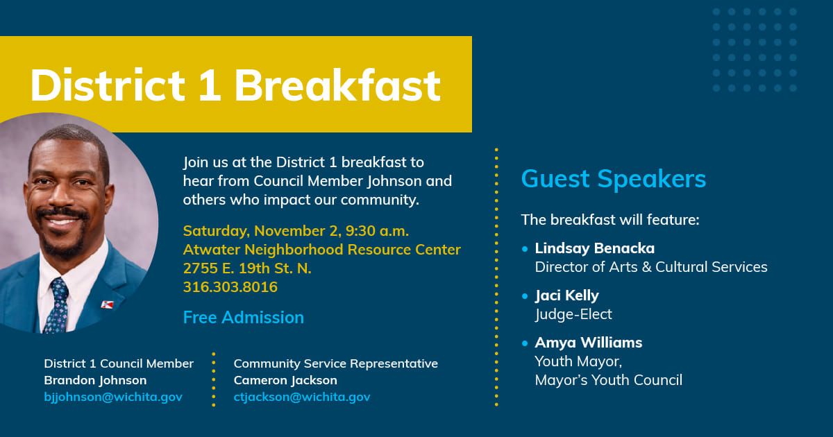 District 1 Breakfast Discussion - November