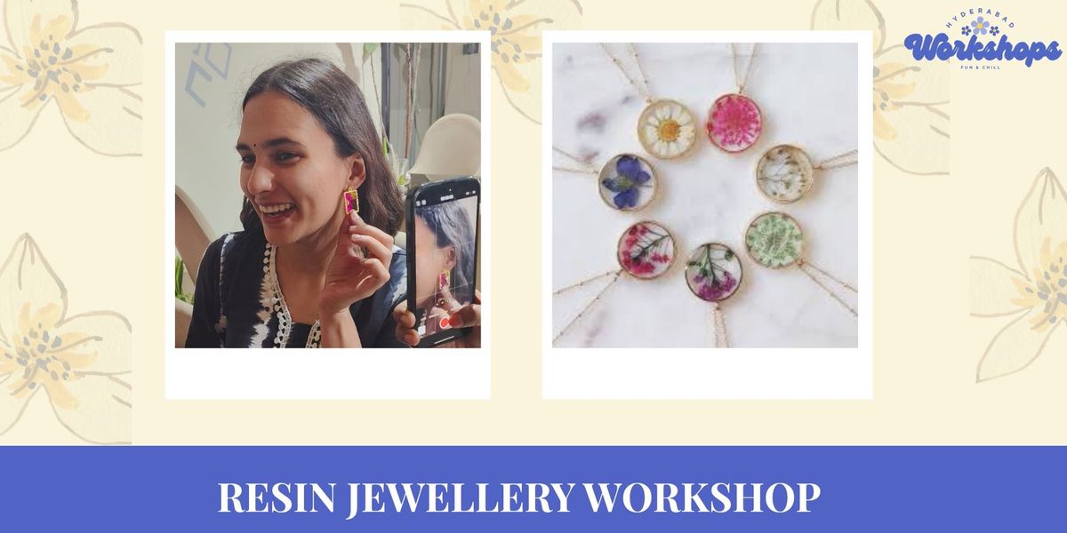 Resin jewellery workshop