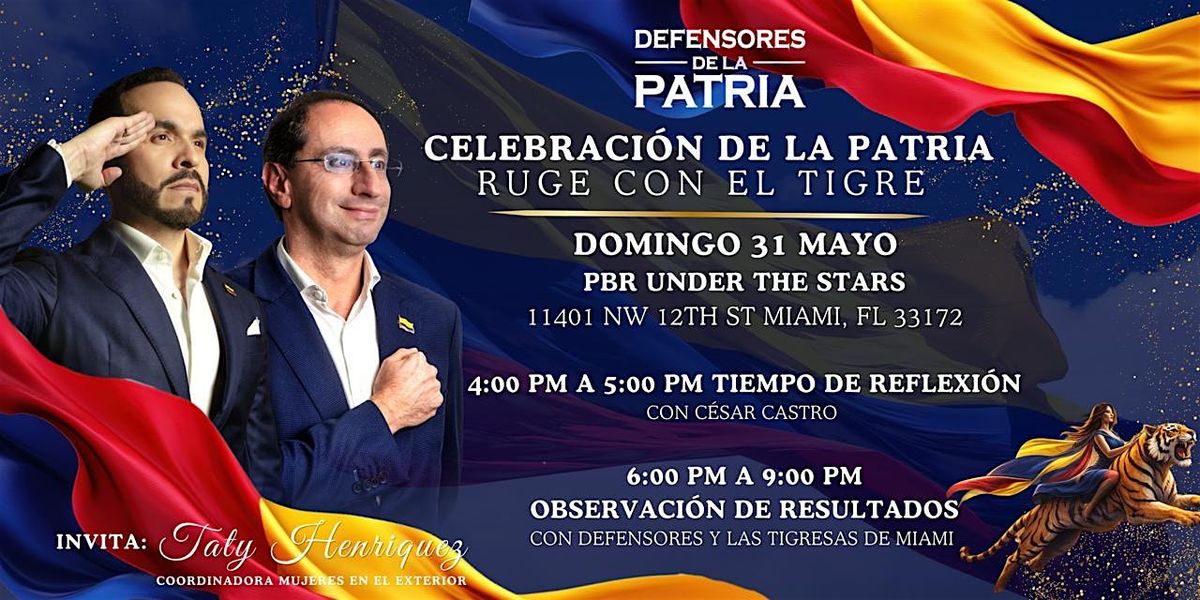 CELEBRACI\u00d3N DE LA PATRIA | Ruge con el Tigre: Abelardo De La Espriella