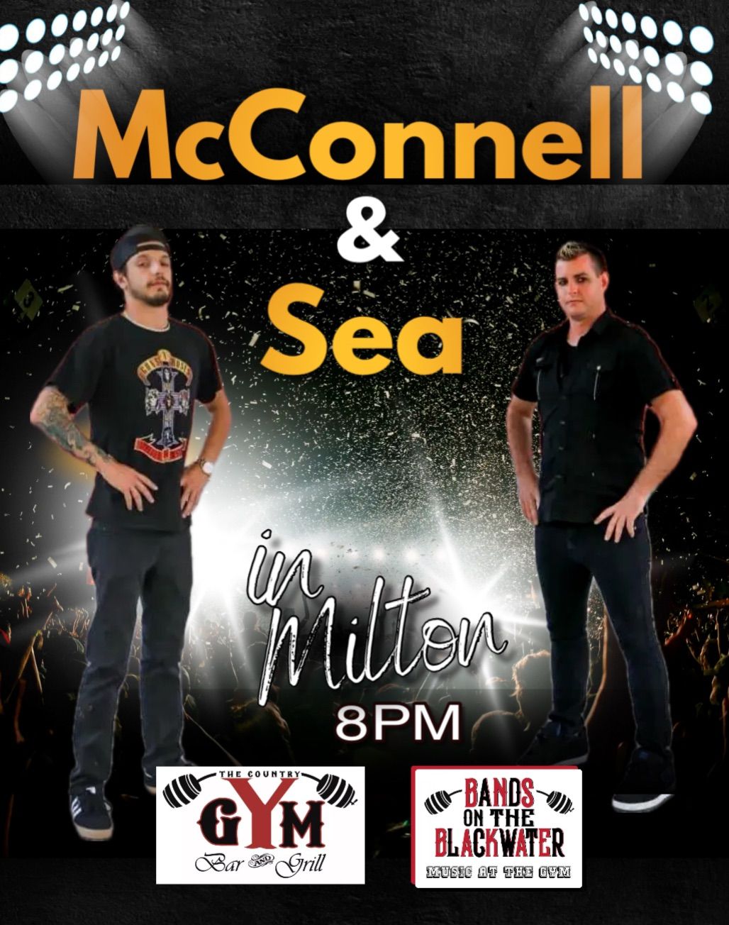 McConnell & Sea at The Country Gym in Milton