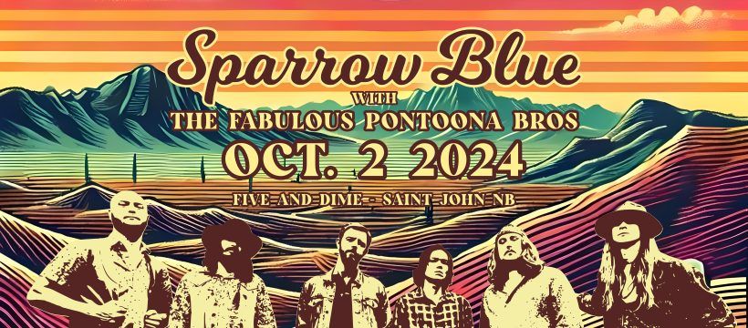 Sparrow Blue with The Fabulous Pontoona Bros