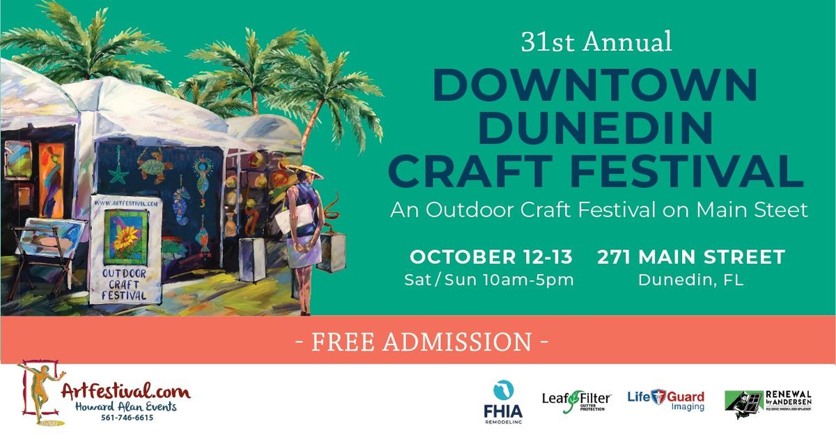 31st Annual Downtown Dunedin Craft Festival