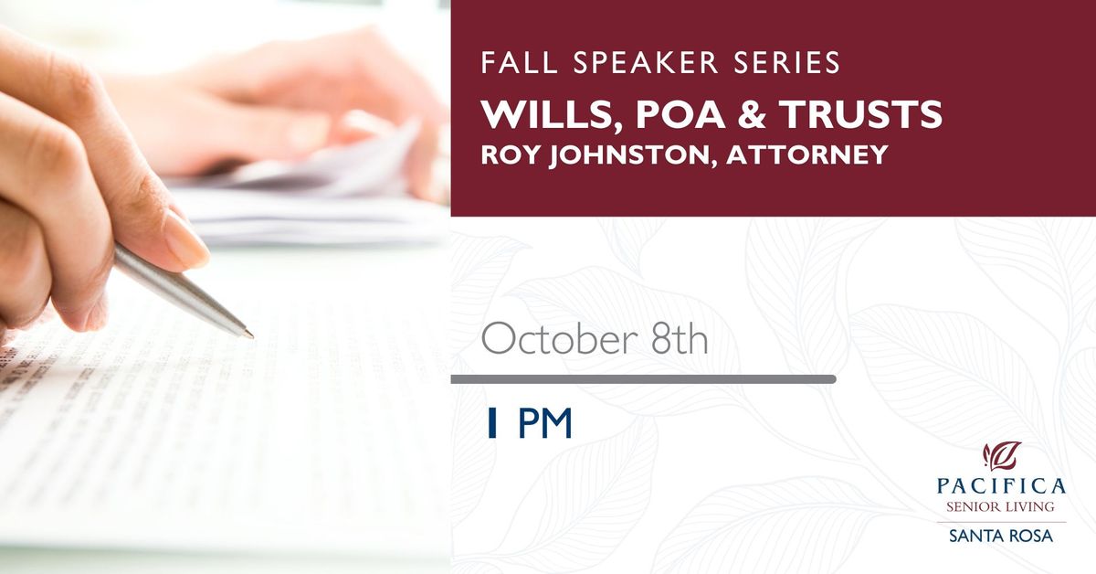 Fall Speaker Series 