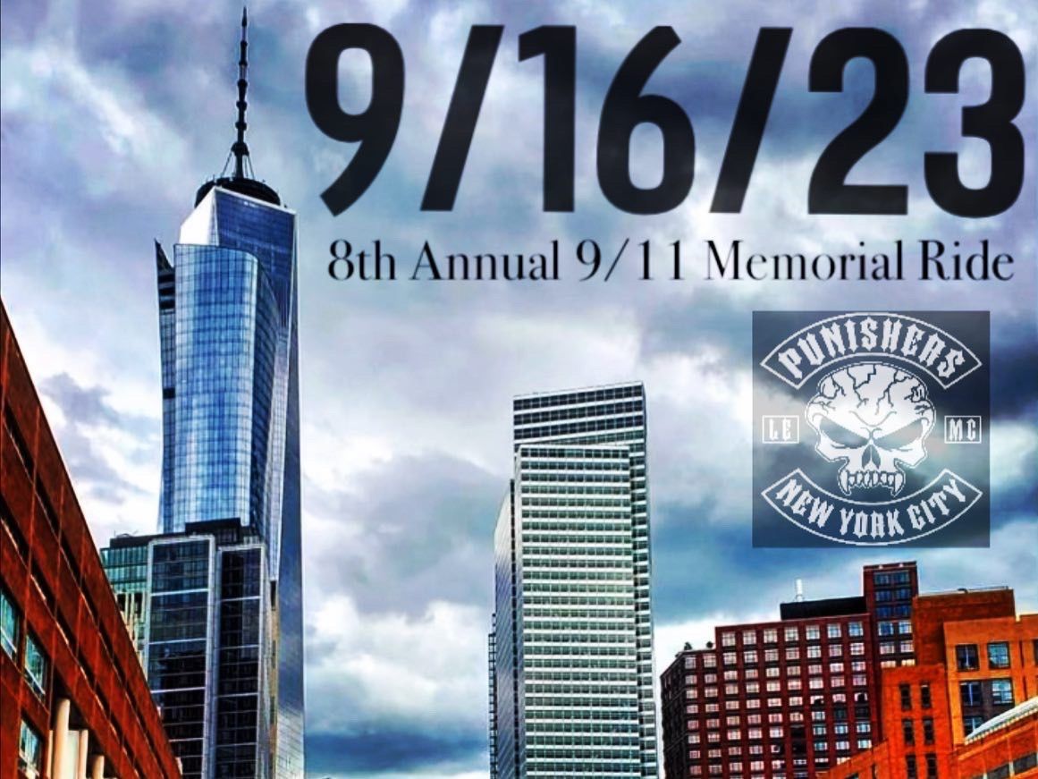 9\/16\/23 9\/11 Memorial RUN for RICHIE Motorcycle Parade: Ride Registration Open 