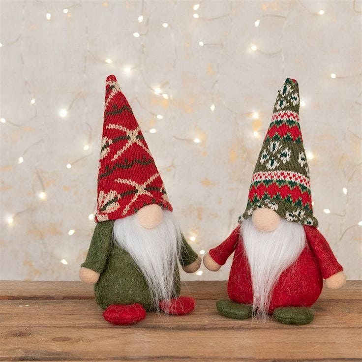 Whimsical Christmas Gonks Workshop