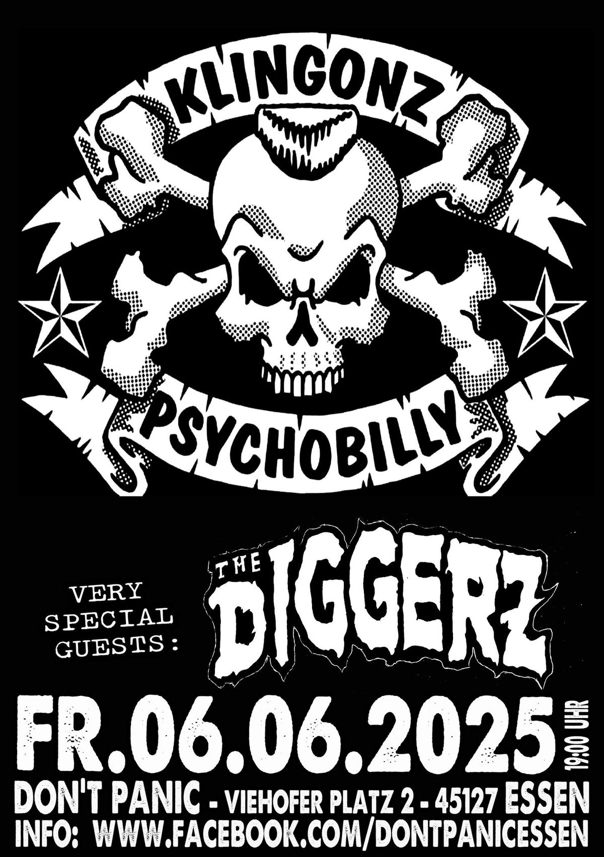 Klingonz + The DiggerZ (Psychobilly Klownarchy)