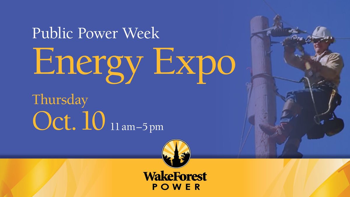 2024 Public Power Week Energy Expo