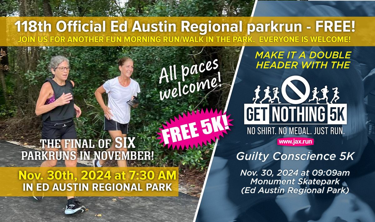 118th Official Ed Austin Regional parkrun (Jacksonville, FL)