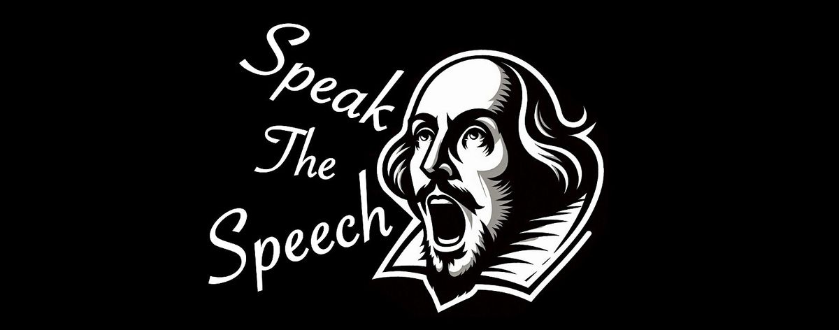 Speak The Speech - Wednesday 3rd December 2025