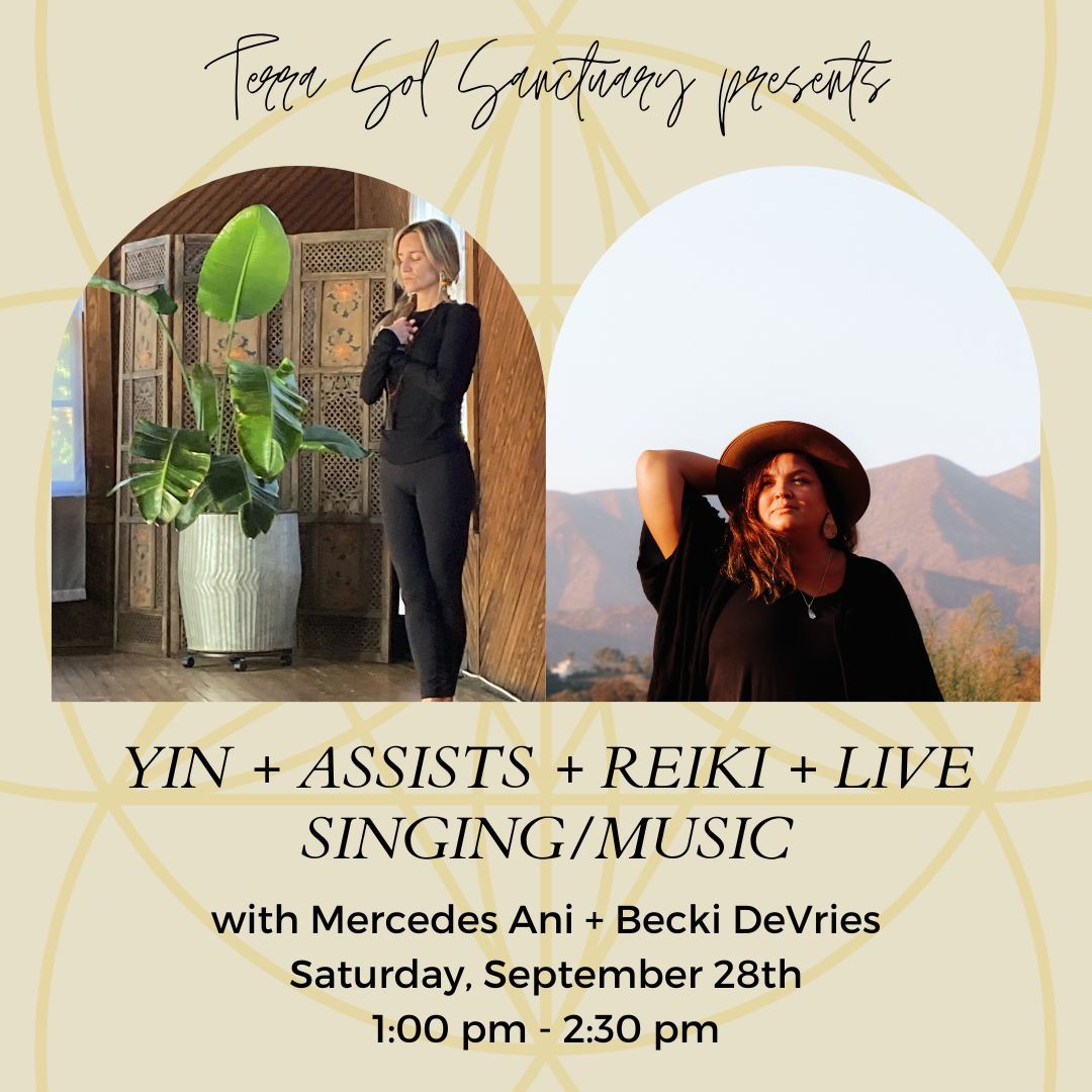 Yin + Assists + Reiki + Live Singing\/Music  