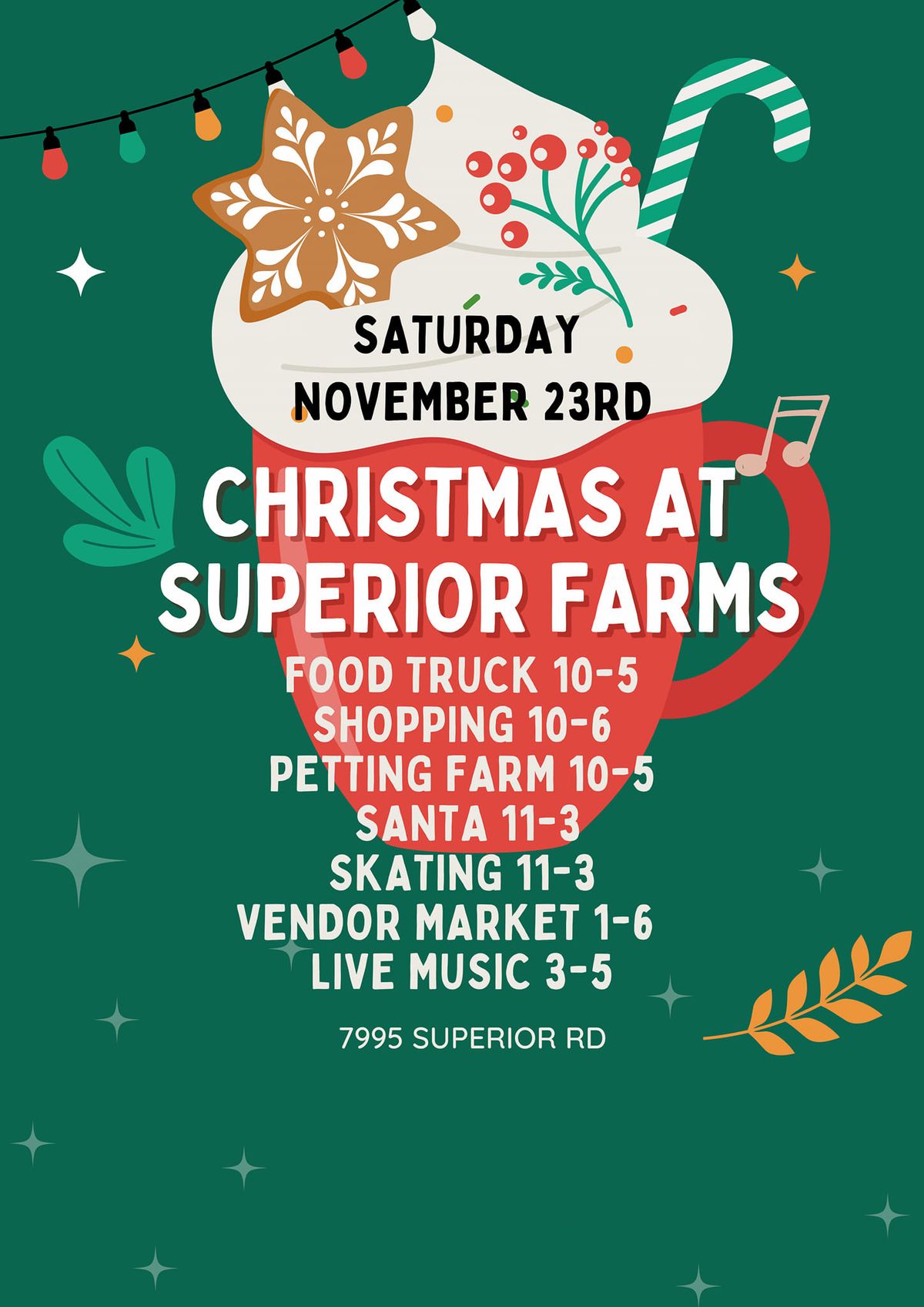 Holiday Market and Winter Fair at Superior Farms