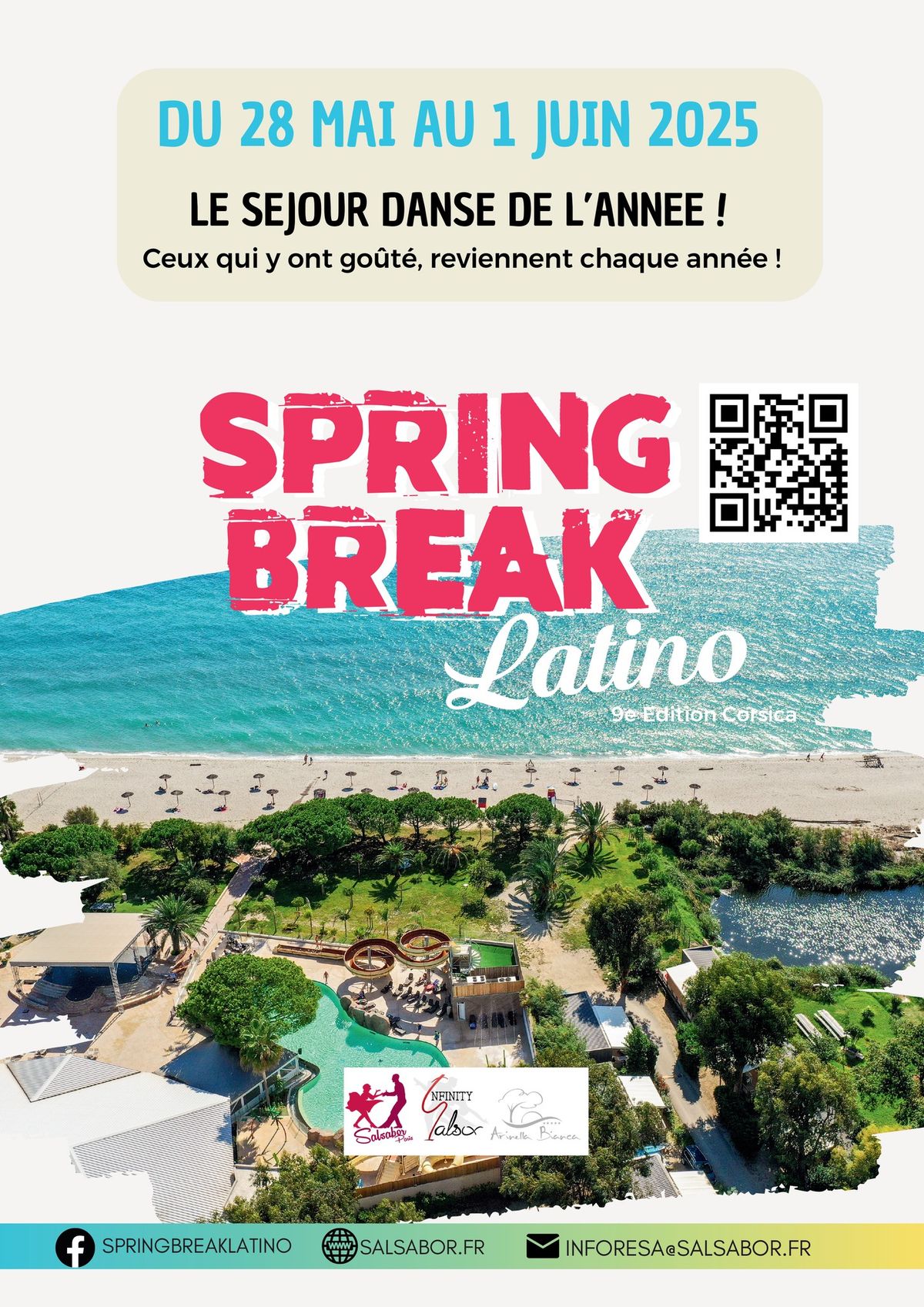 Spring Break Latino Corsica 2025 avec Alma Danse.