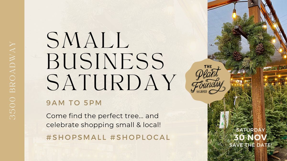 Small Business Saturday