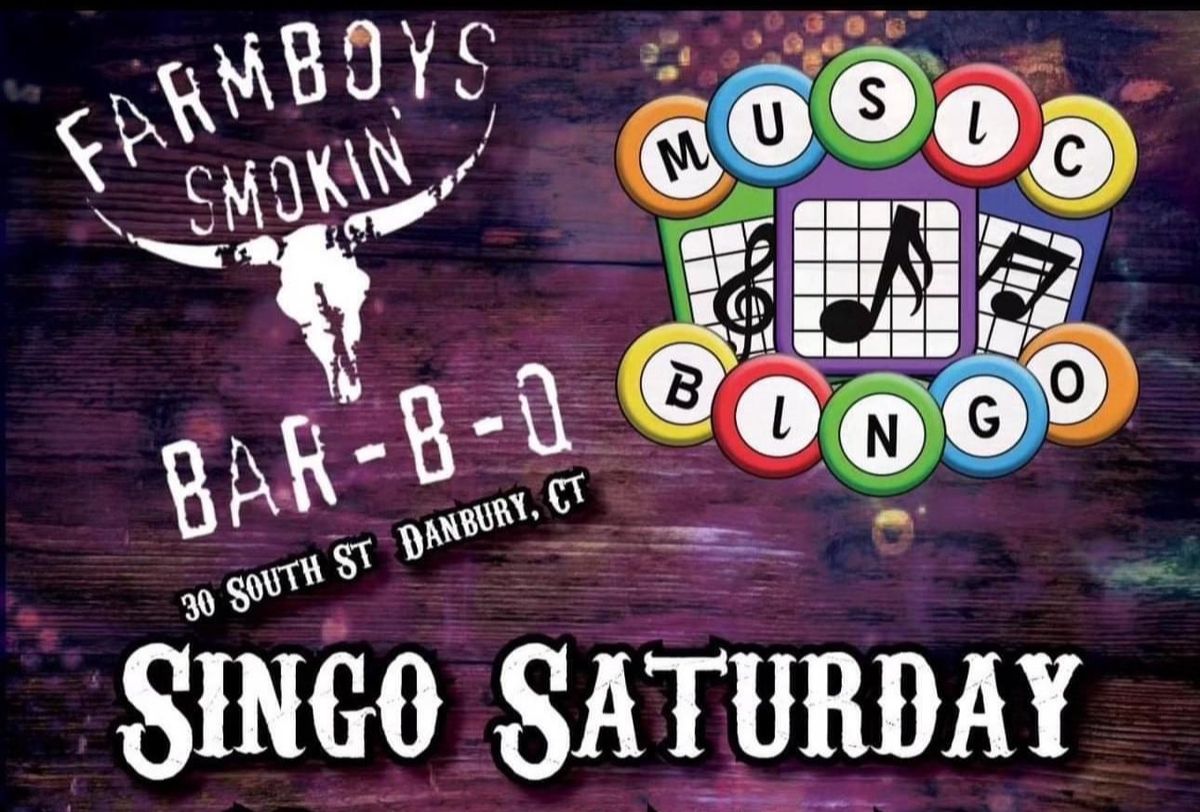 Singo! Music Bingo \ud83c\udfb6 10\/5\/24