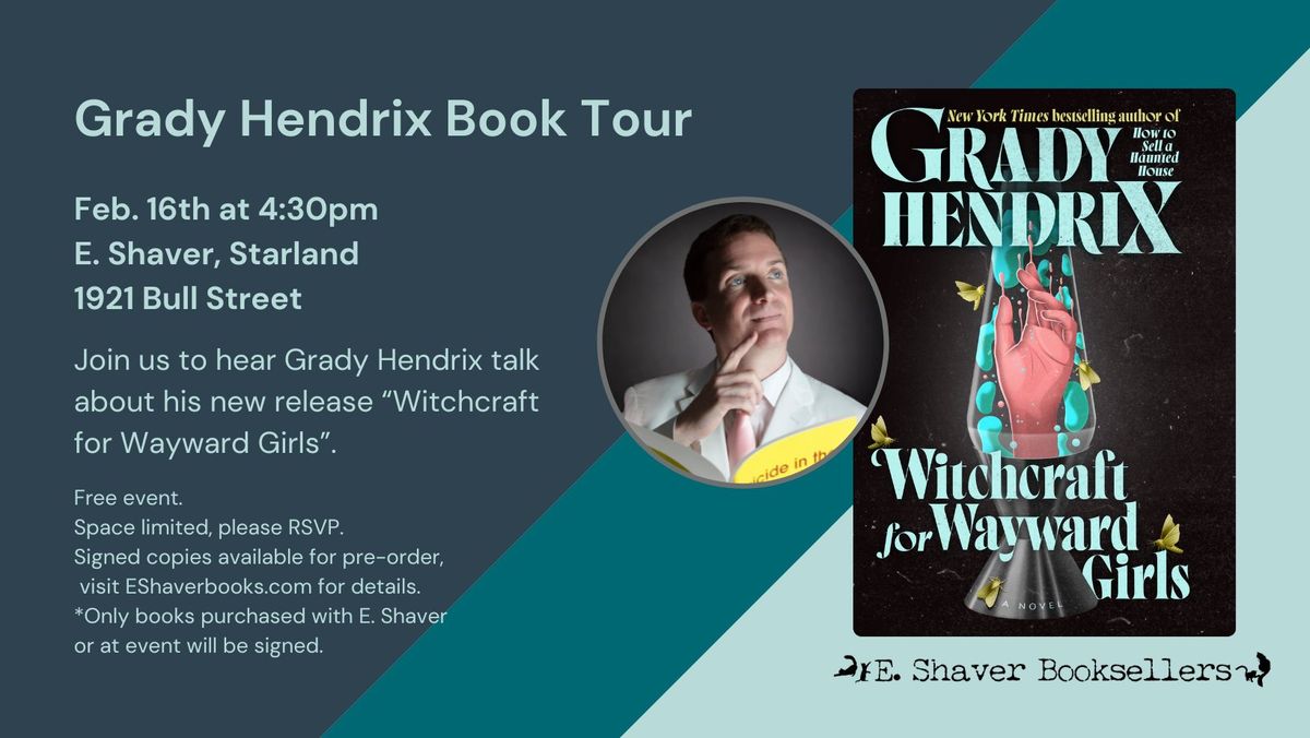 Grady Hendrix Book Tour