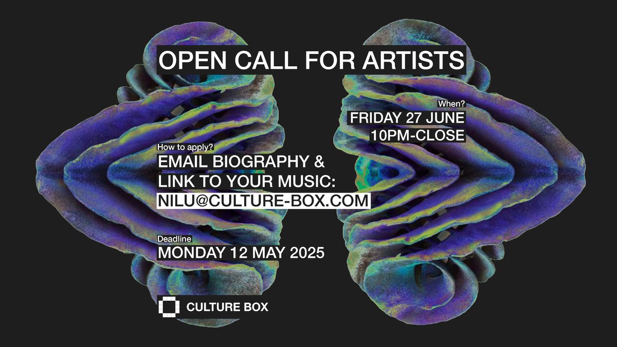 Open Call For Artists