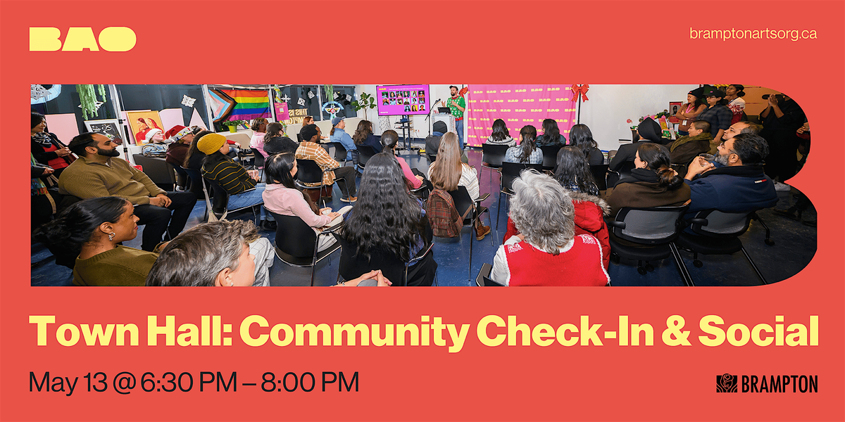 BAO Spring Town Hall: Community Check-In & Social