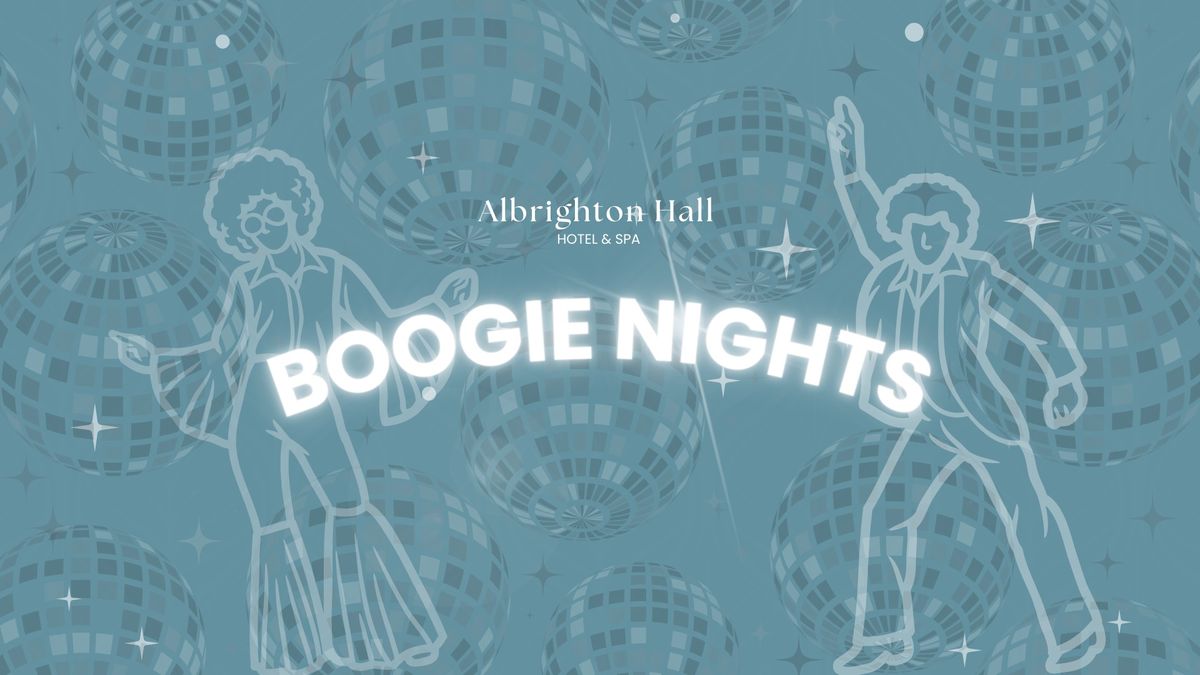 Boogie Night | Dinner & Disco Until Late