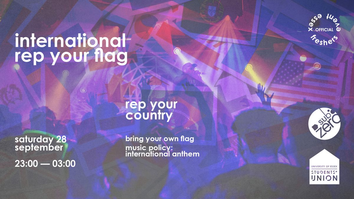 International Rep your Flag